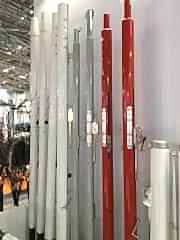 Voleybol Direği Teleskopik Yükseklik Ayarlı Alüminyum