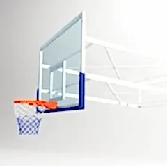 Duvara Monte Basketbol Potası Mekanik Cam Panya 15 mm