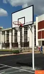 Basketbol Potası Tek Direk Fiber Panya 105x180 cm