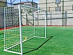 Mini Futbol Kalesi Metal Seyyar 200 x 400 cm