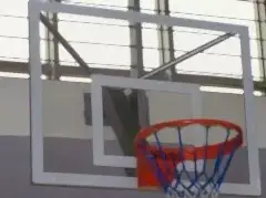 Basketbol Potası Duvara Montaj Antreman 15 mm Cam (Ak) Panya 90x120 cm